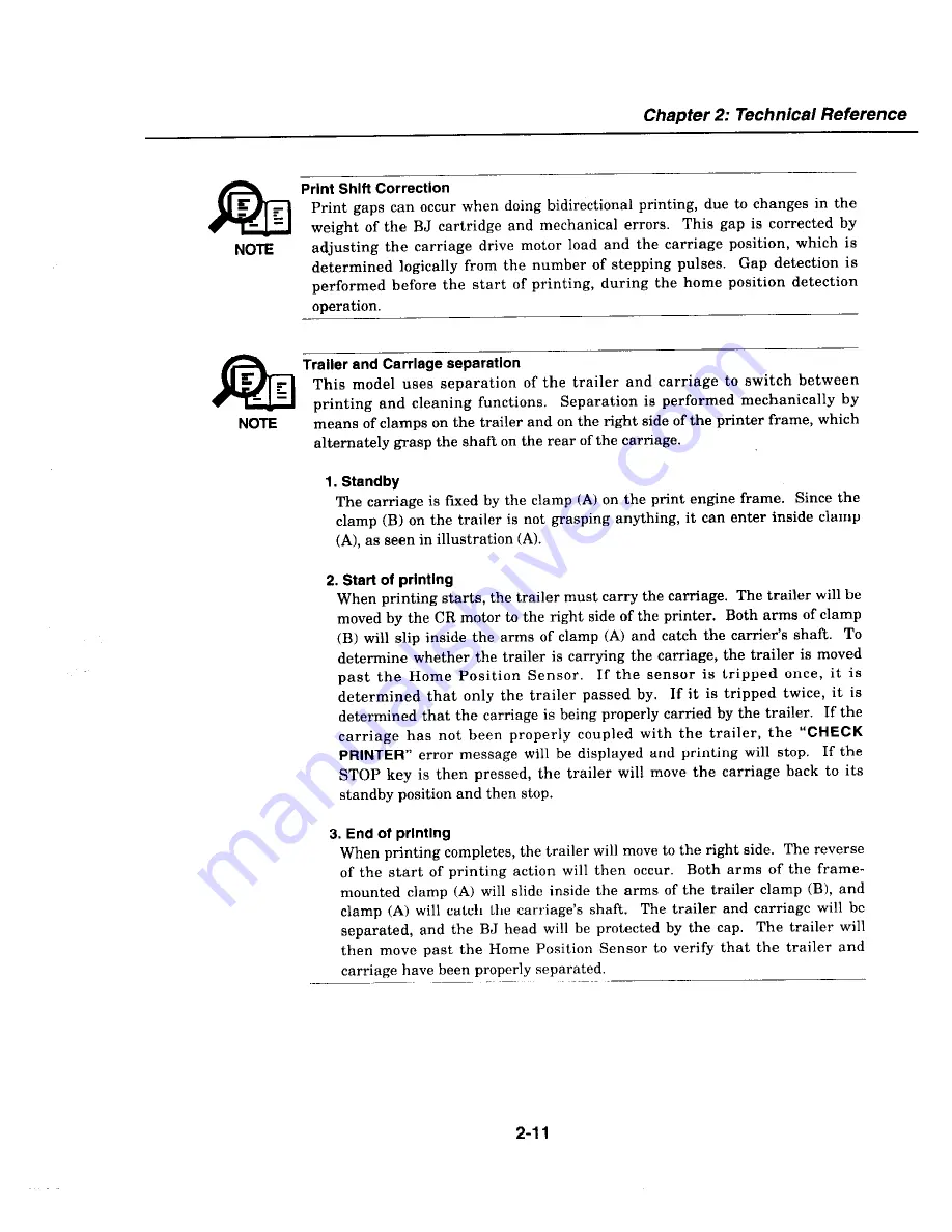 Canon MultiPASS C2500 Service Manual Download Page 79