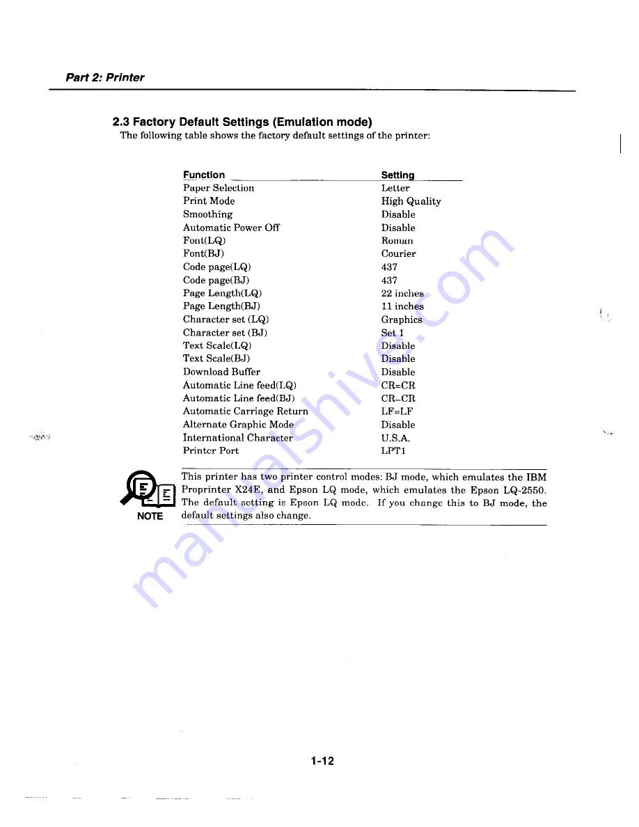 Canon MultiPASS C2500 Service Manual Download Page 198