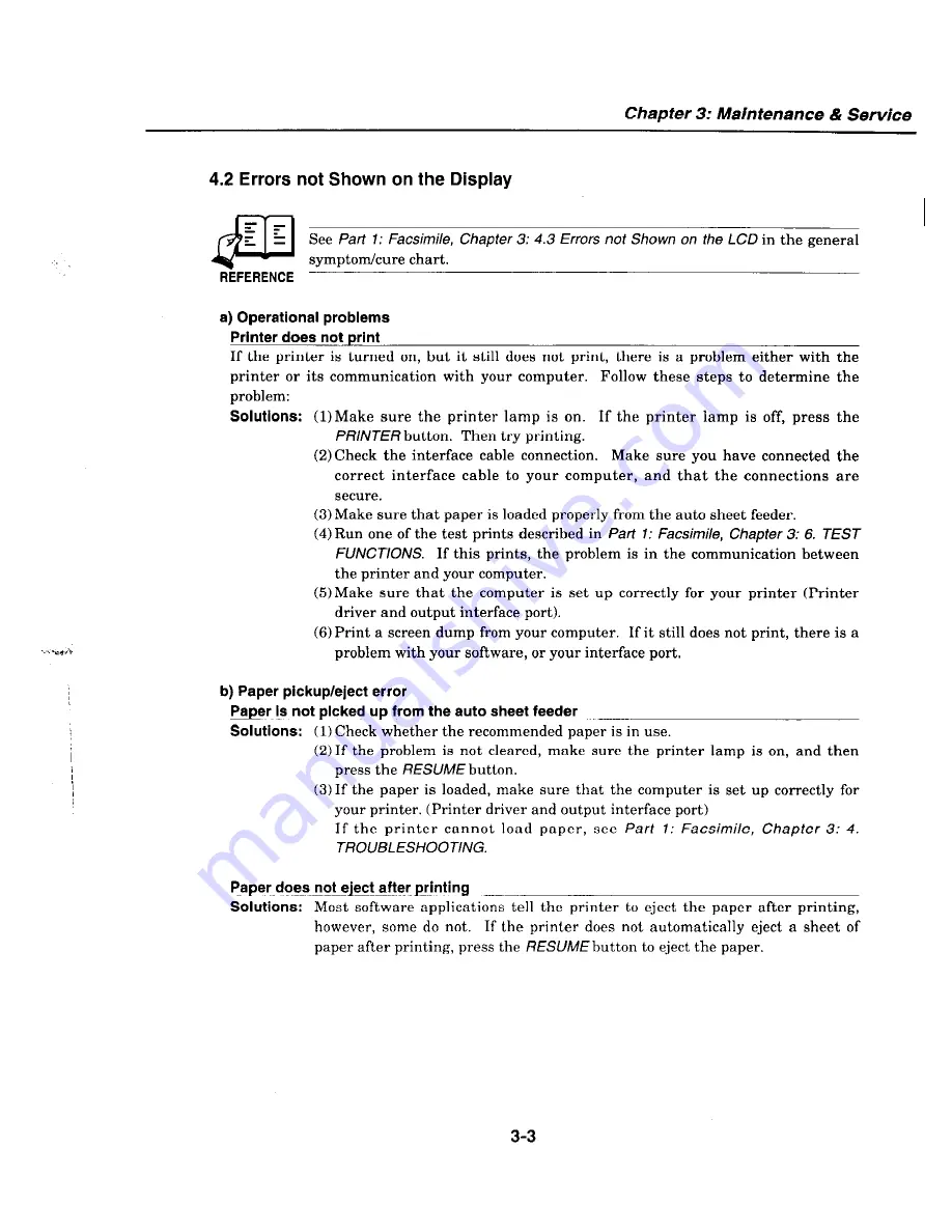 Canon MultiPASS C2500 Service Manual Download Page 219