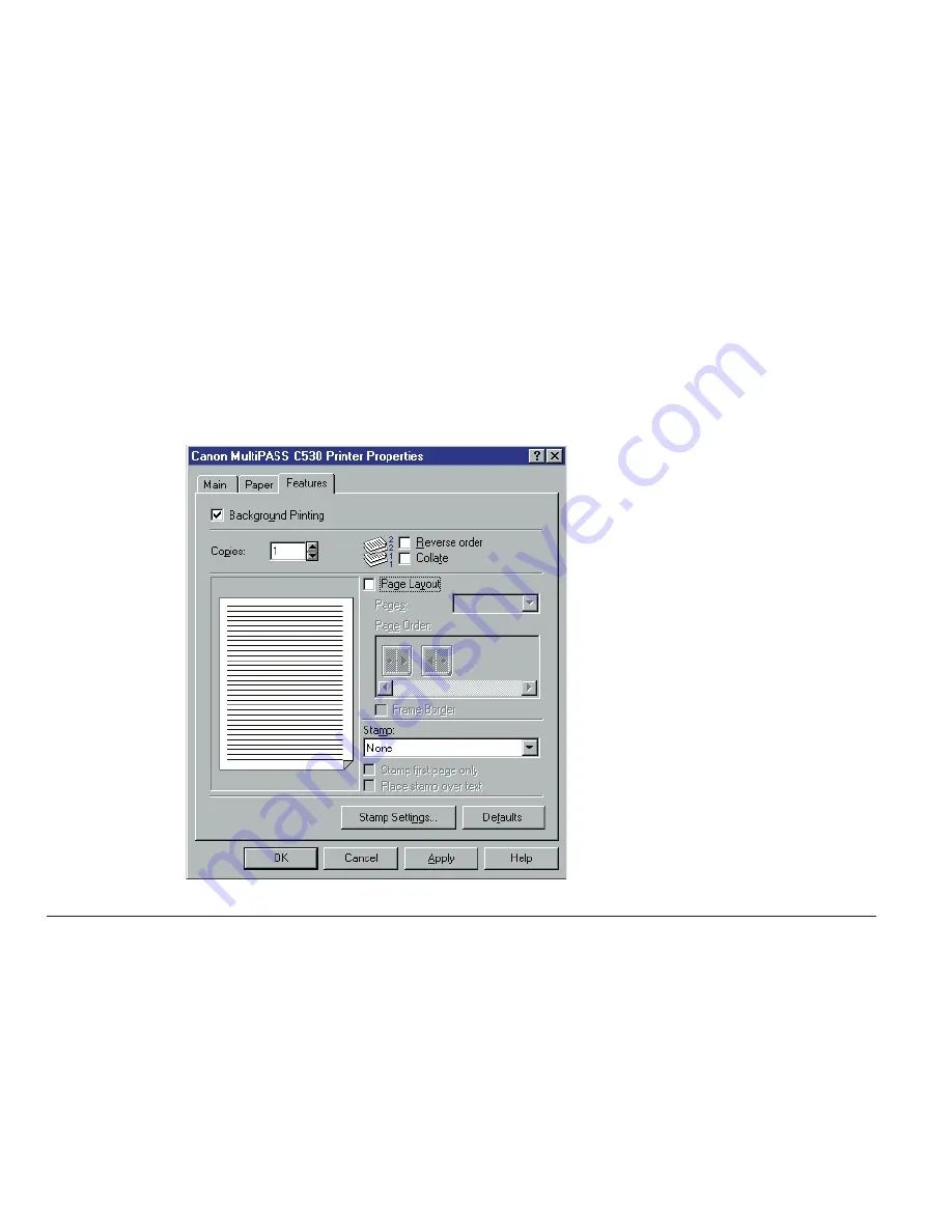 Canon MultiPASS C530 User Manual Download Page 129