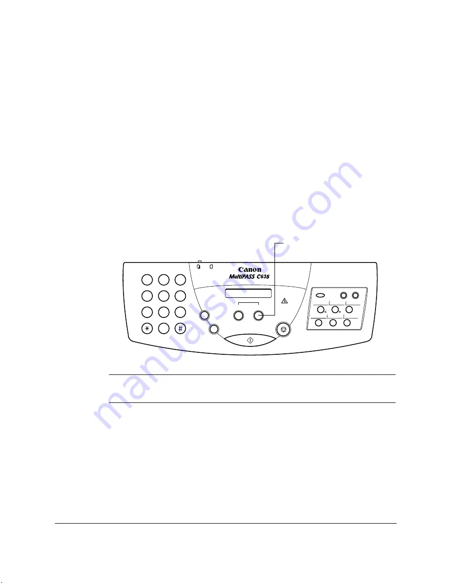 Canon MultiPASS C635 User Manual Download Page 96