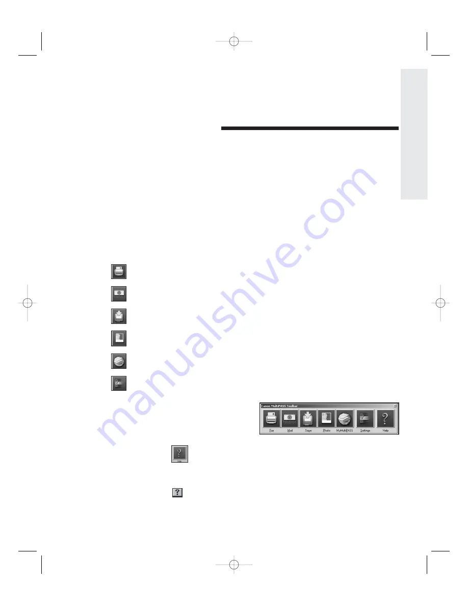 Canon MultiPASS F50 User Manual Download Page 11