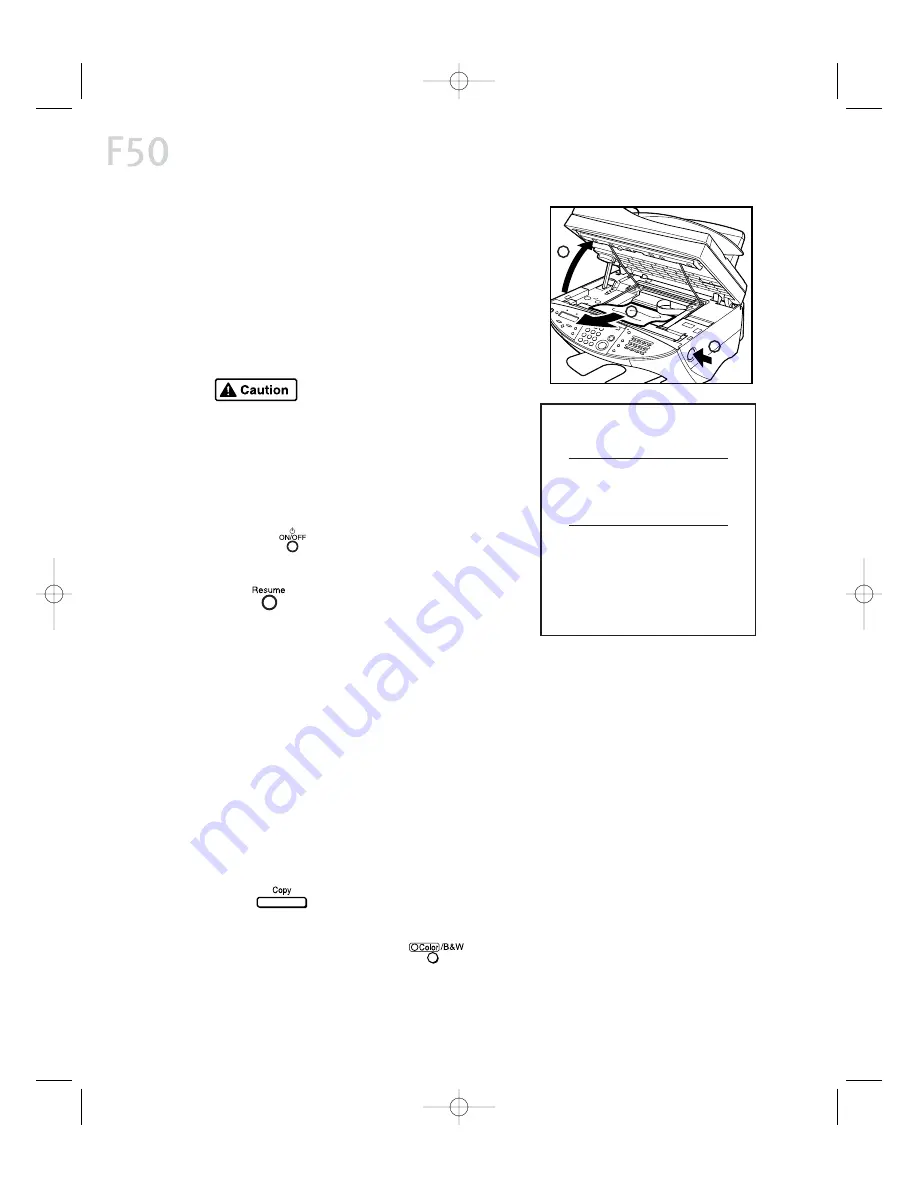 Canon MultiPASS F50 Скачать руководство пользователя страница 58