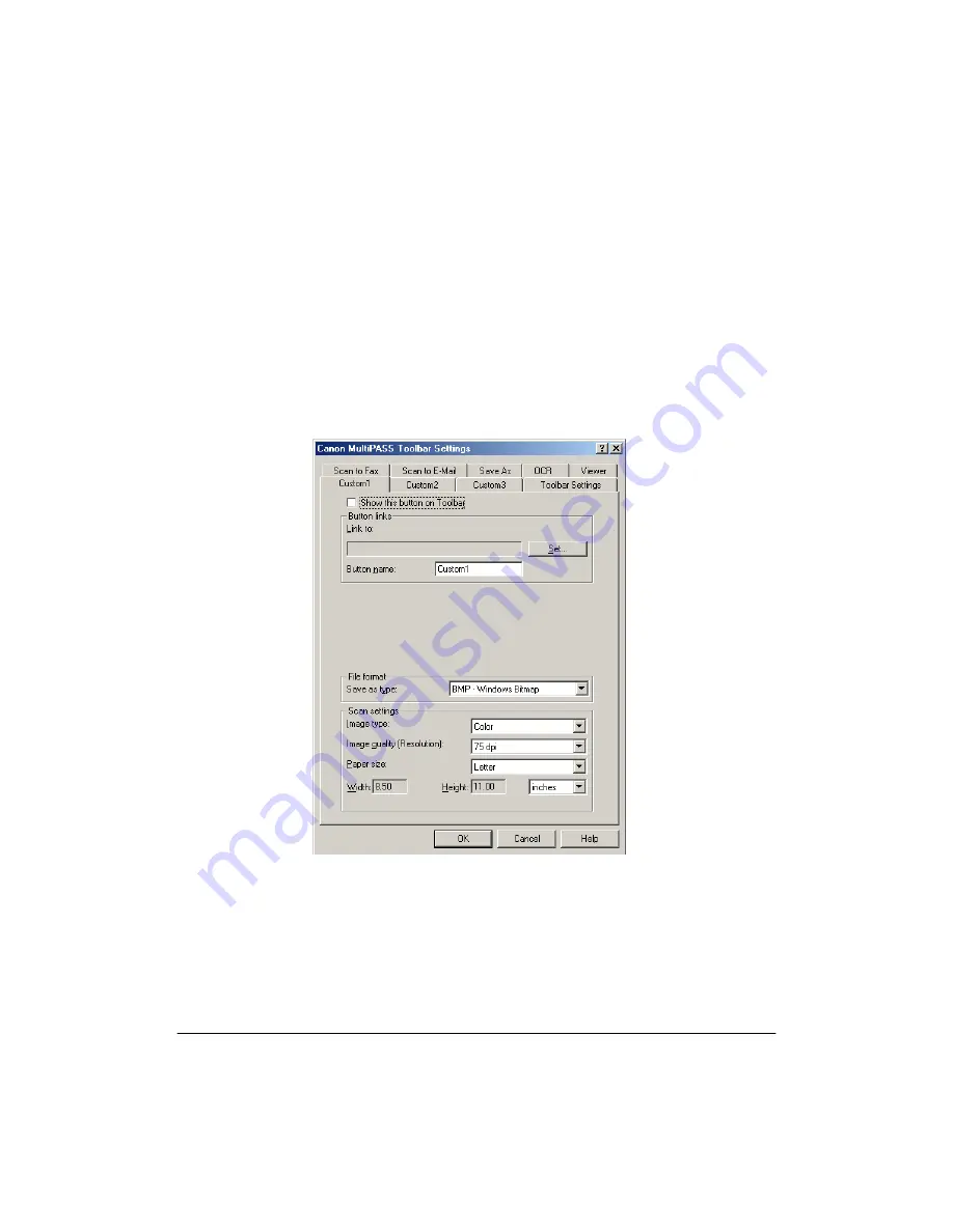 Canon MultiPASS F60 Software User'S Manual Download Page 120