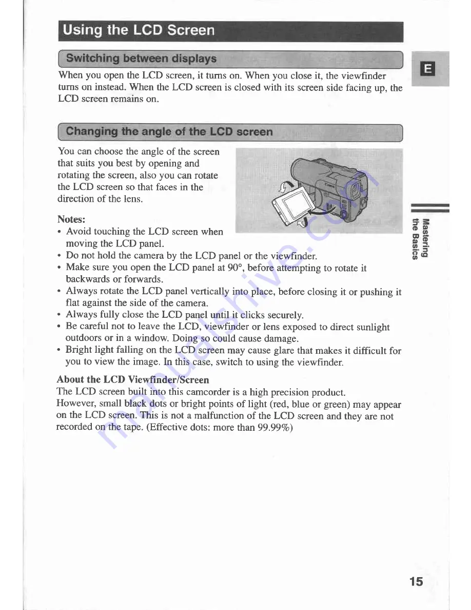 Canon MV 200 Instruction Manual Download Page 15