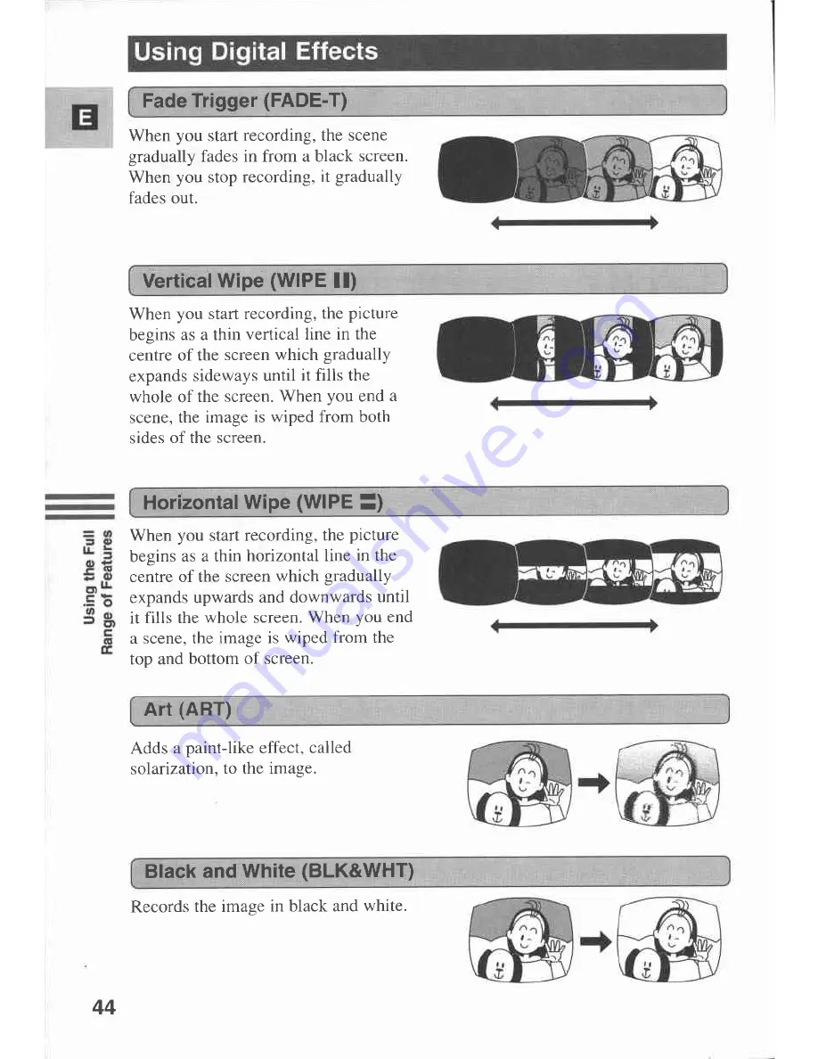 Canon MV 200 Instruction Manual Download Page 44