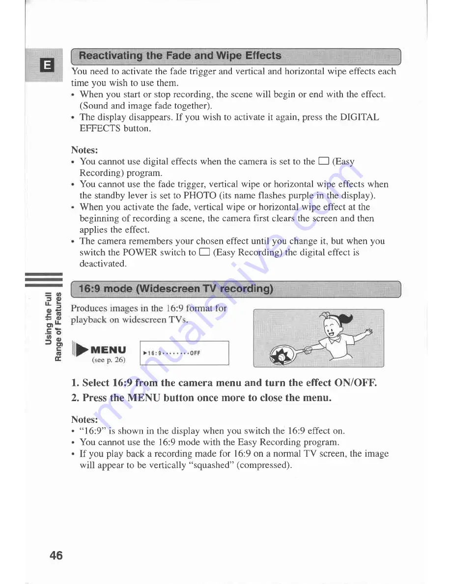 Canon MV 200 Instruction Manual Download Page 46