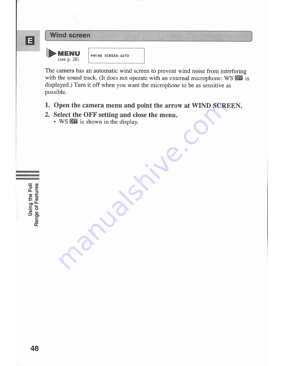 Canon MV 200 Instruction Manual Download Page 48