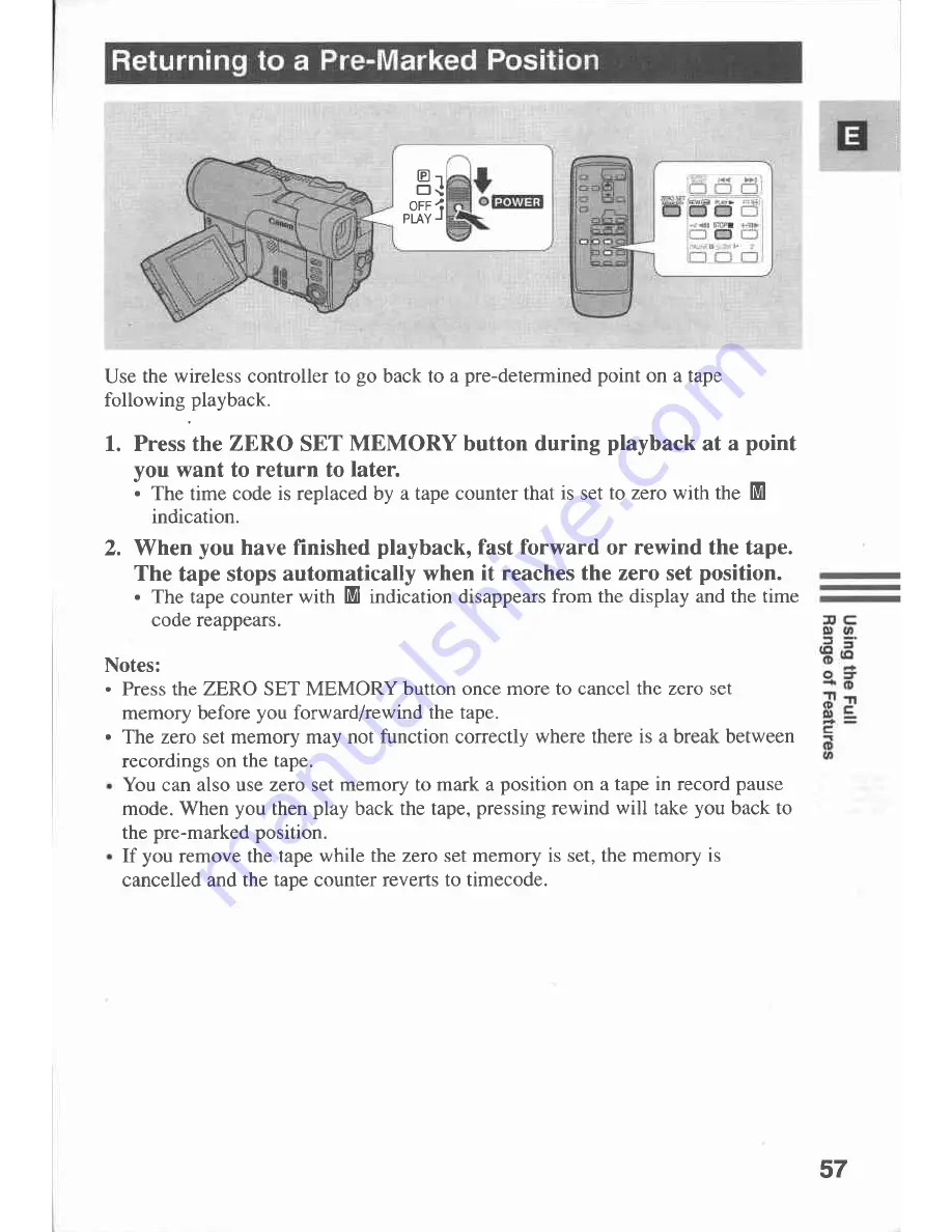 Canon MV 200 Instruction Manual Download Page 57