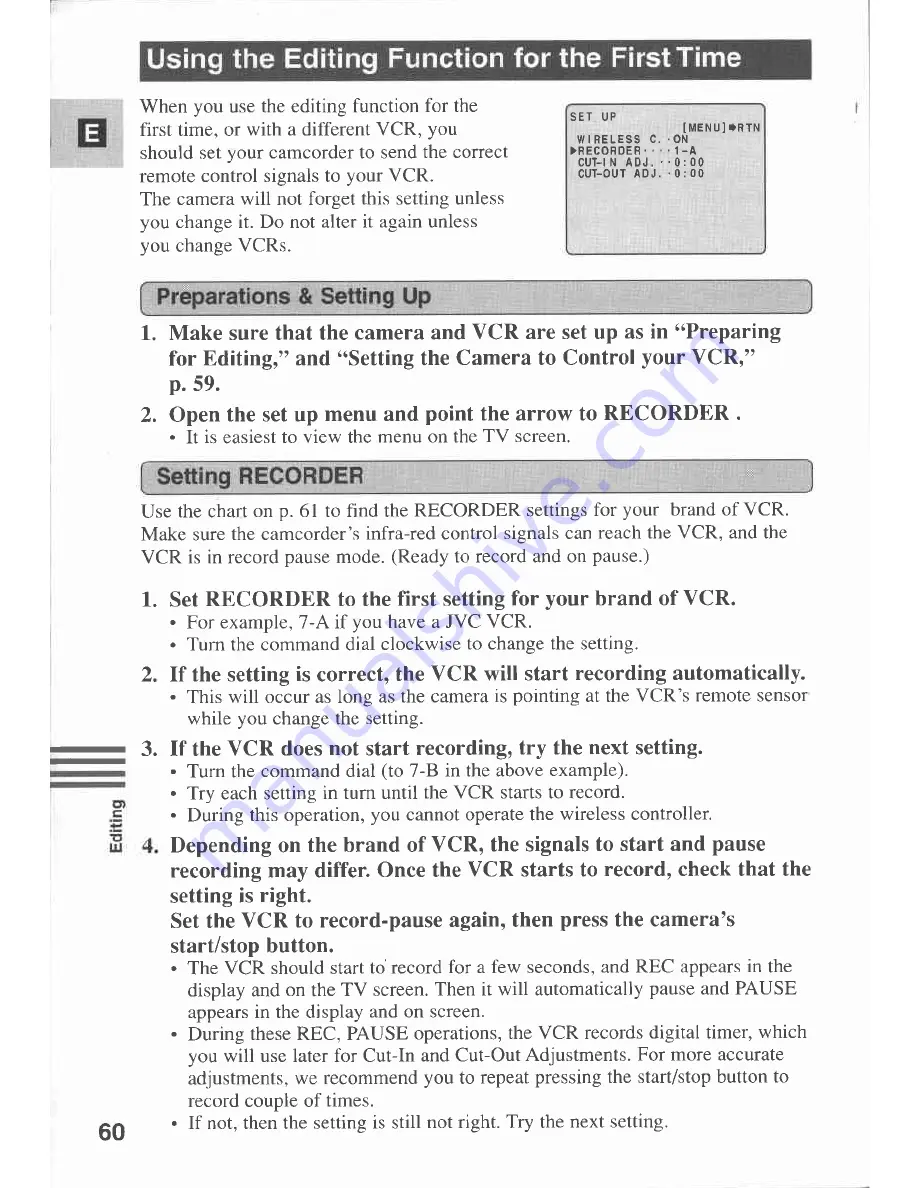 Canon MV 200 Instruction Manual Download Page 60