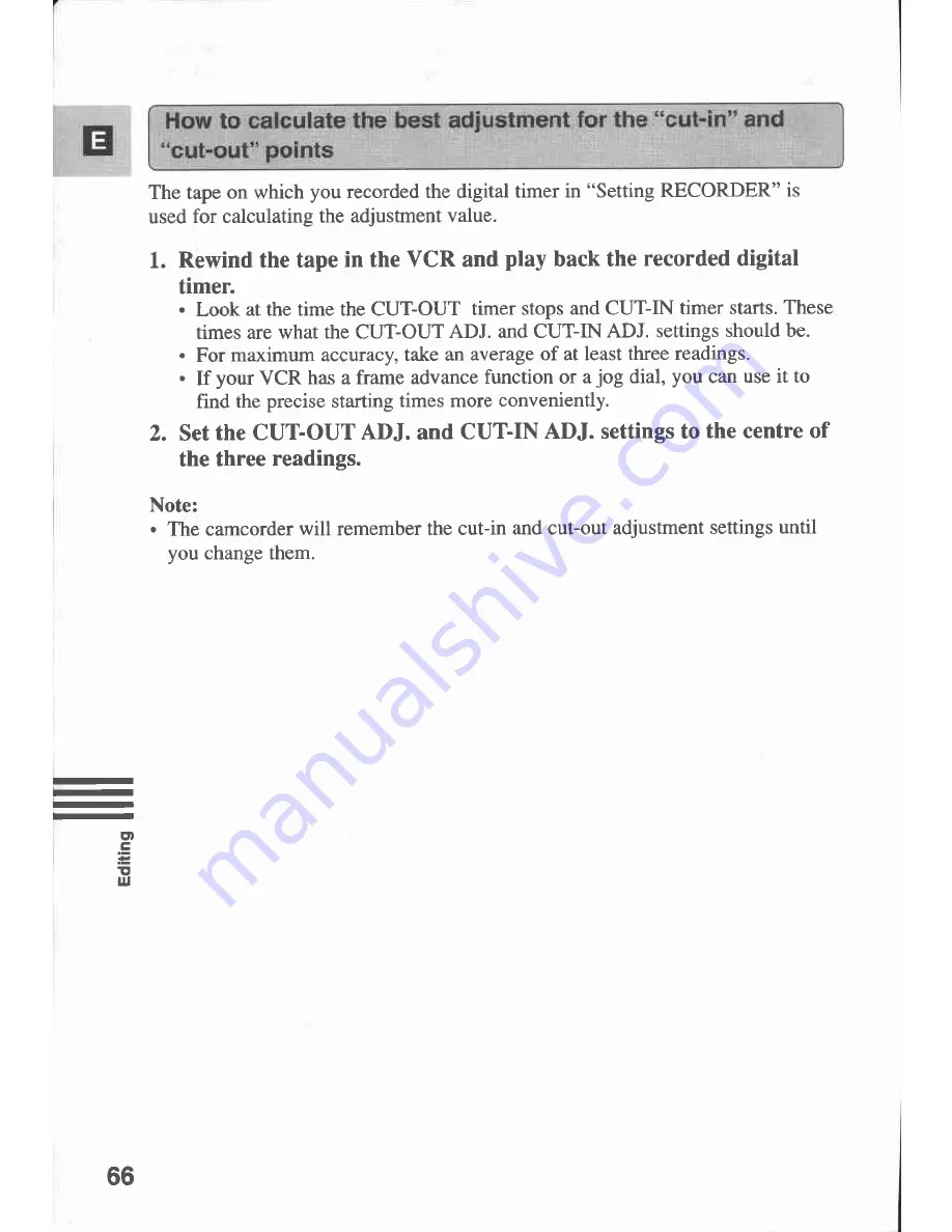 Canon MV 200 Instruction Manual Download Page 66