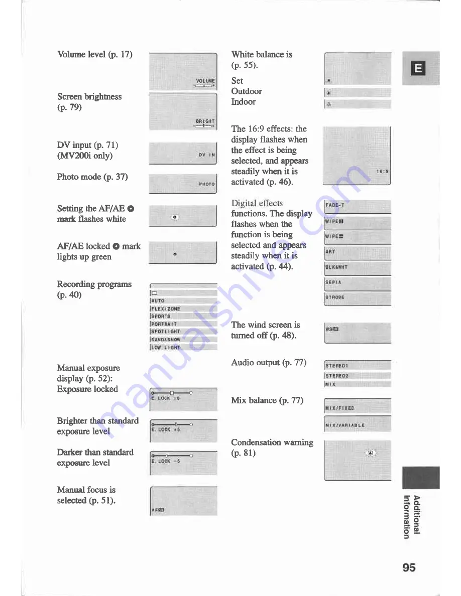 Canon MV 200 Instruction Manual Download Page 95