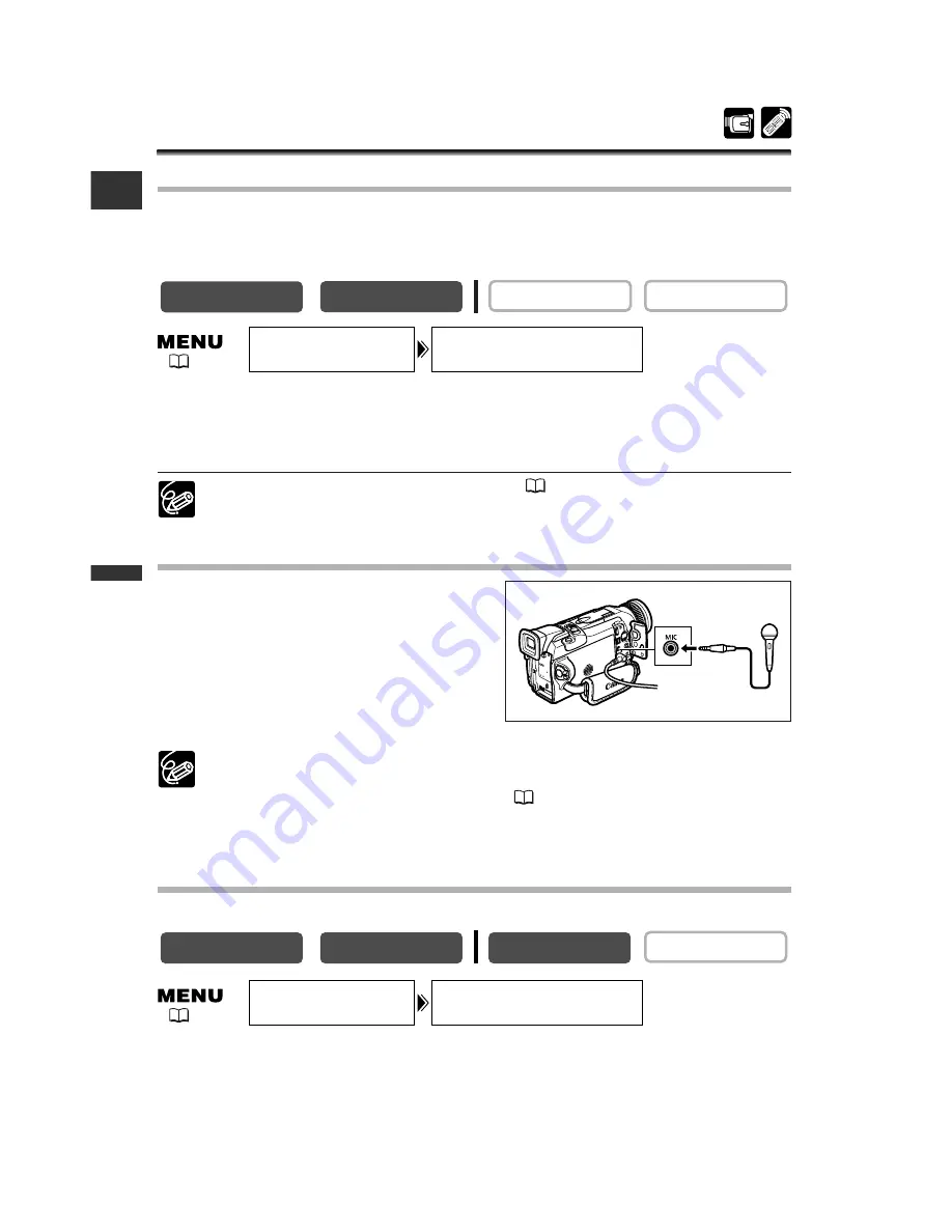 Canon MVX100 Instruction Manual Download Page 68