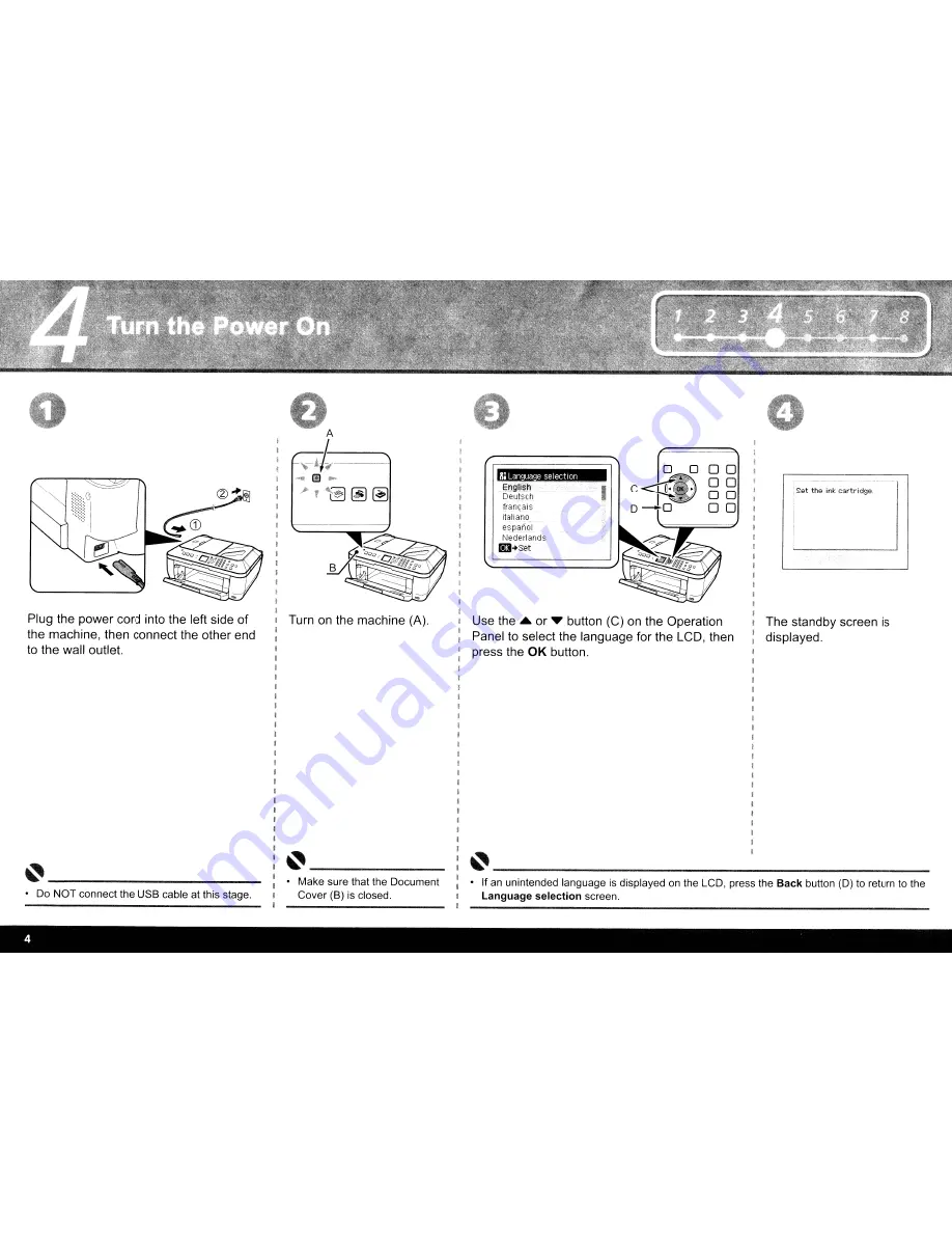 Canon MX330 series Getting Started Download Page 6