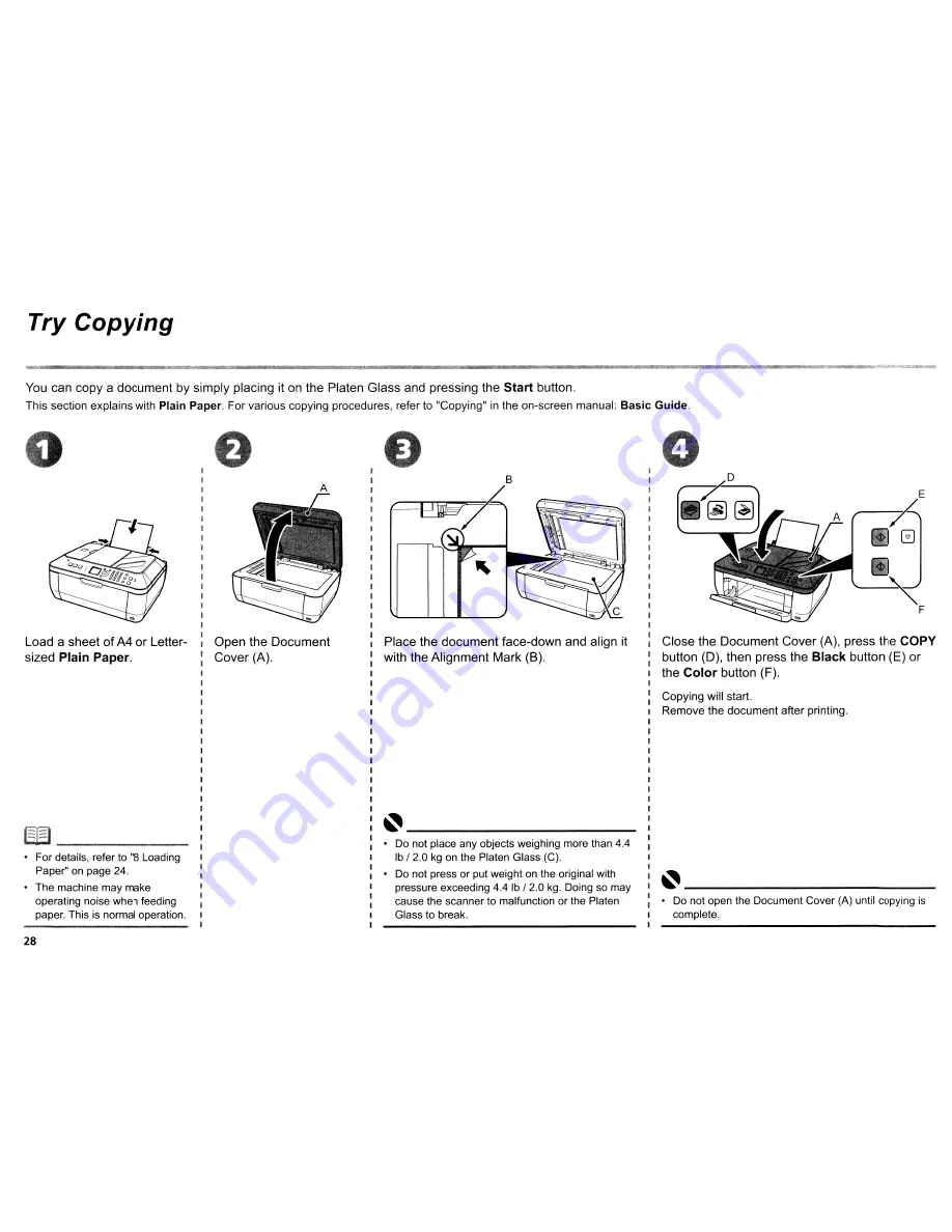 Canon MX330 series Getting Started Download Page 30