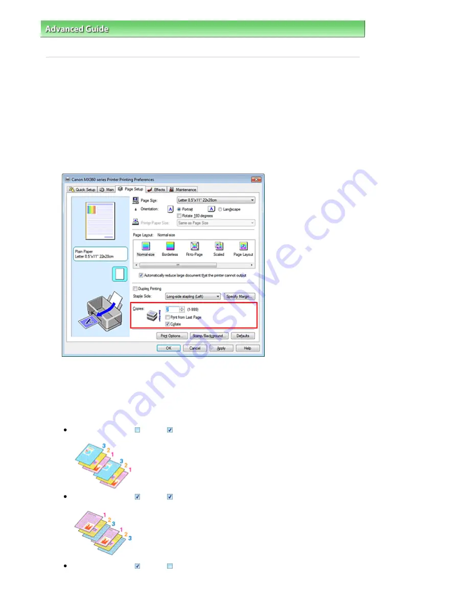 Canon MX360 Seires On-Screen Manual Download Page 274