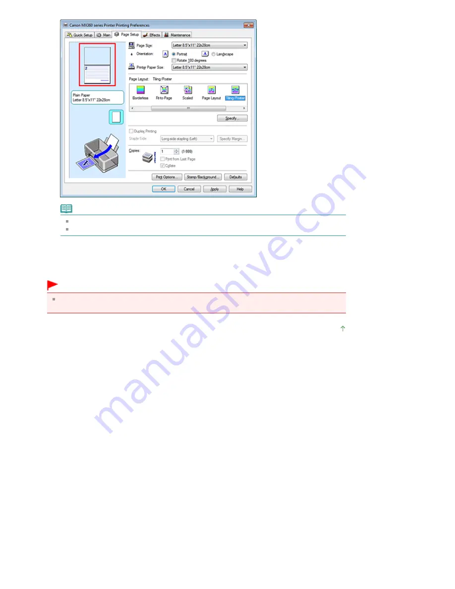 Canon MX360 Seires On-Screen Manual Download Page 288