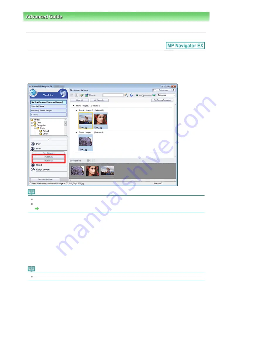 Canon MX360 Seires On-Screen Manual Download Page 434