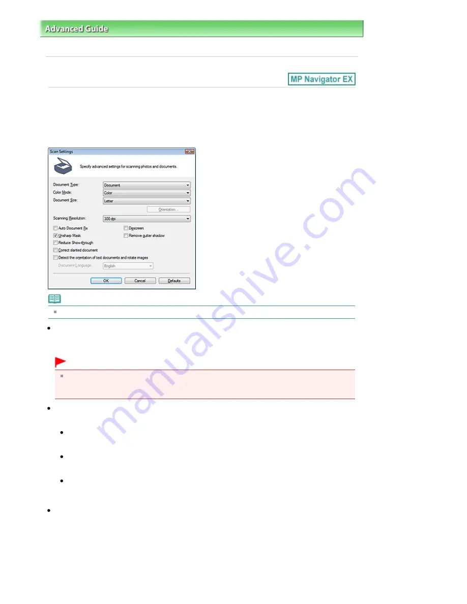 Canon MX360 Seires On-Screen Manual Download Page 505