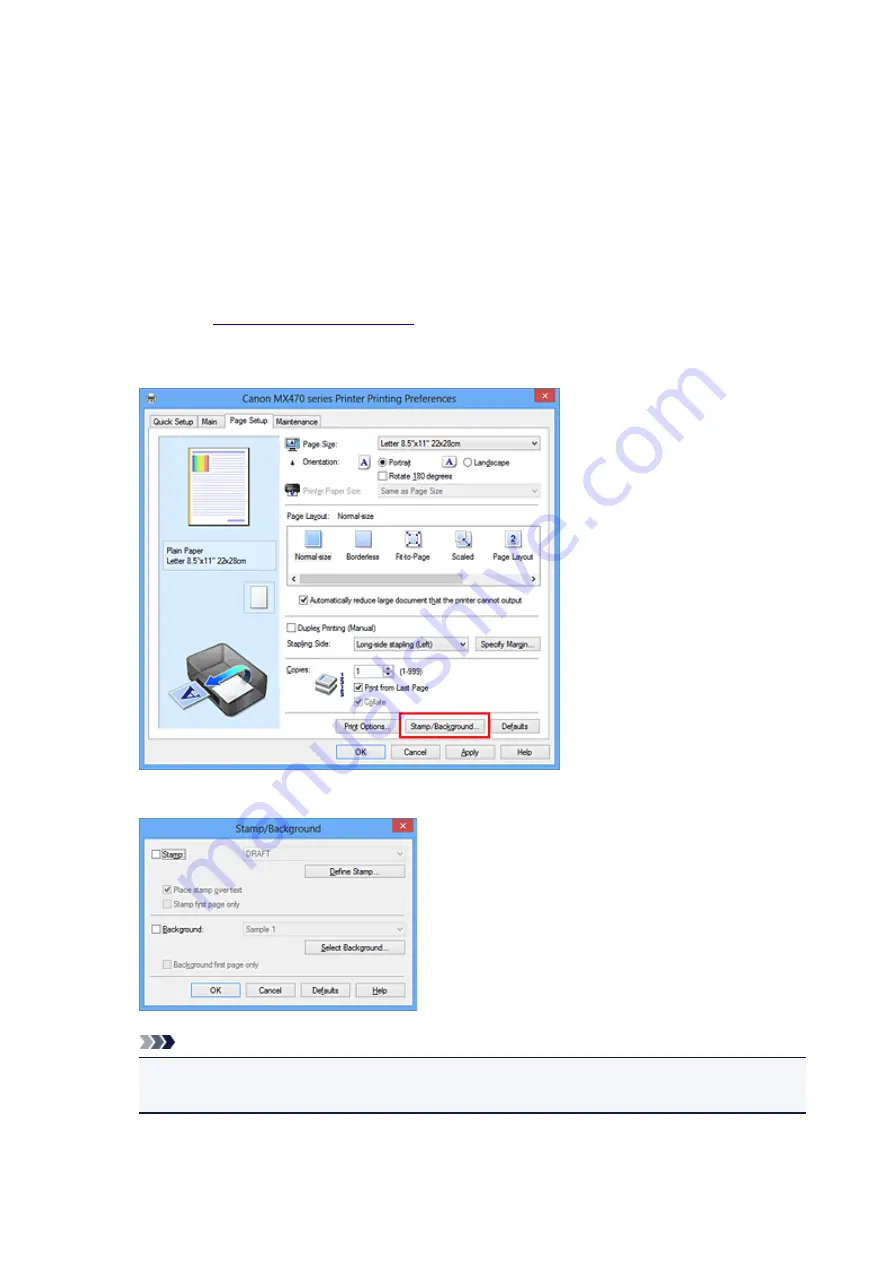 Canon MX470 Online Manual Download Page 290