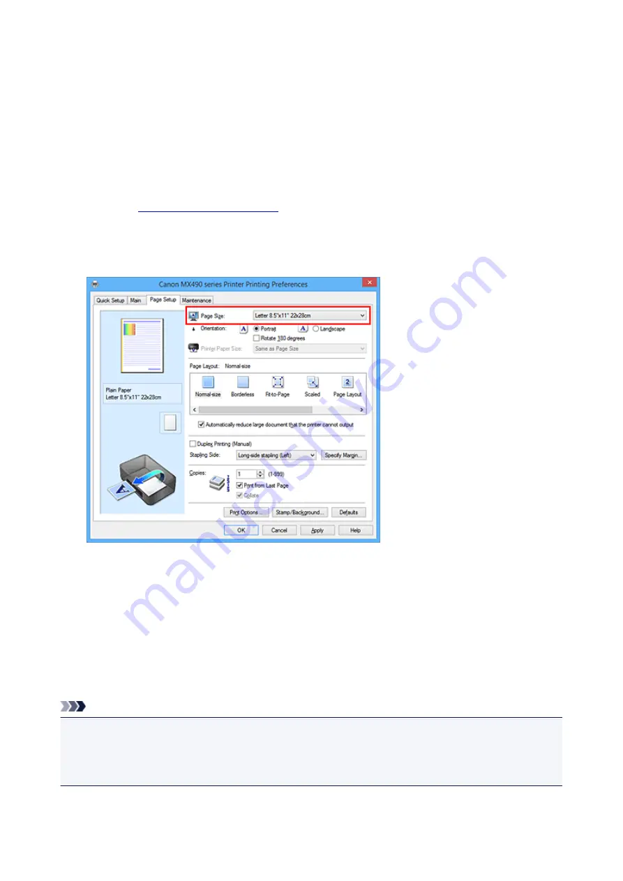 Canon MX490 Series Online Manual Download Page 327