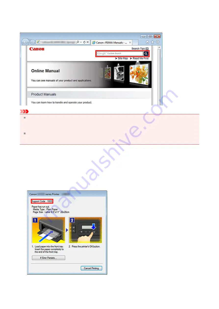 Canon MX520 series Online Manual Download Page 5