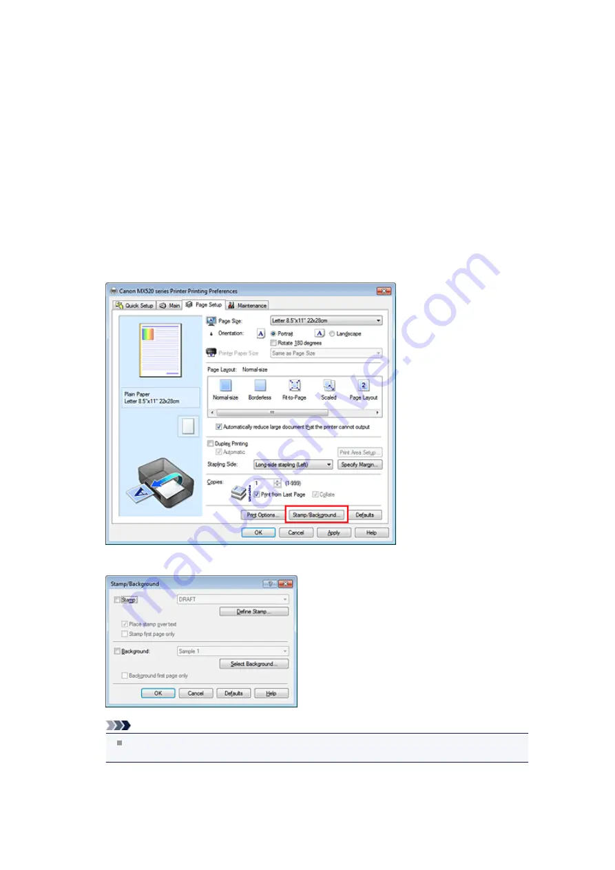 Canon MX520 series Online Manual Download Page 806