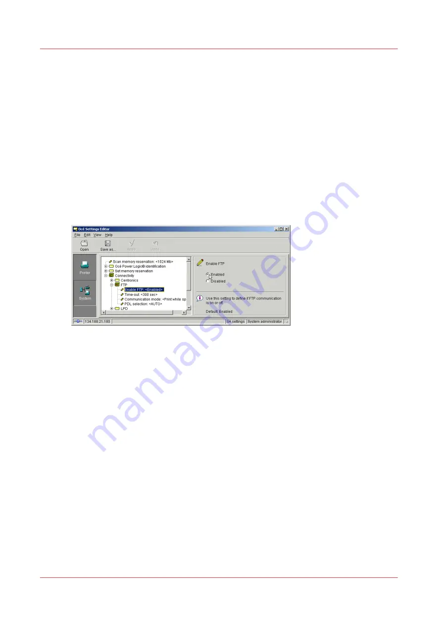 Canon Oce TC Series Administration Manual Download Page 36