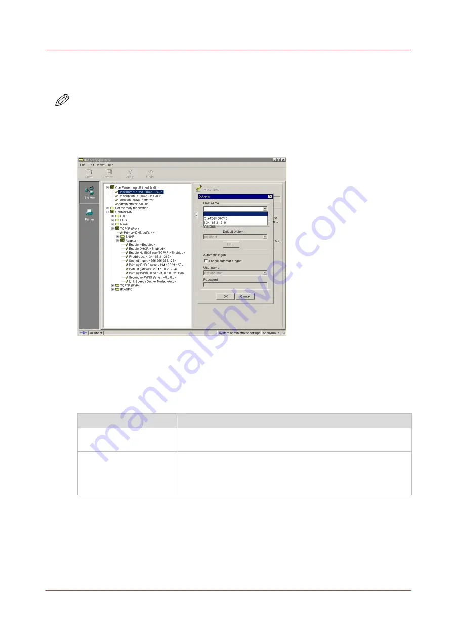 Canon Oce TC Series Administration Manual Download Page 43