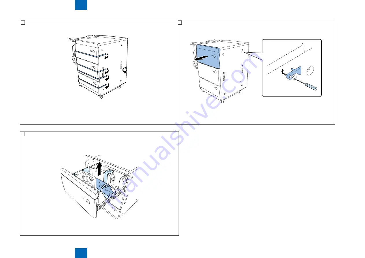 Canon Paper Deck-AF1 Service Manual Download Page 105