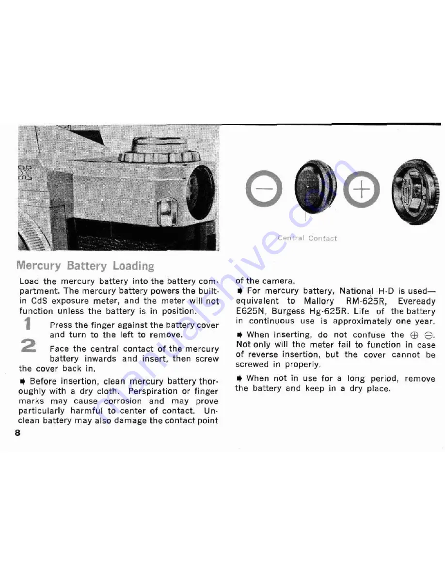 Canon PELLIX QL Instructions Manual Download Page 8