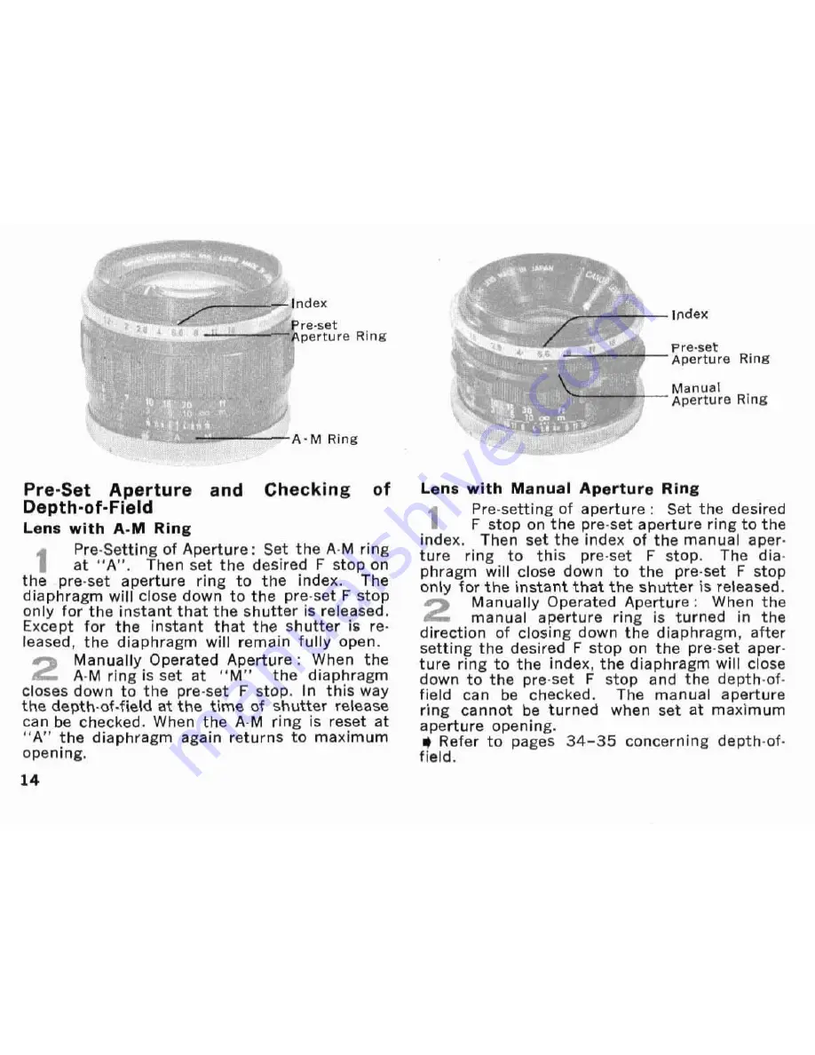 Canon PELLIX QL Instructions Manual Download Page 14