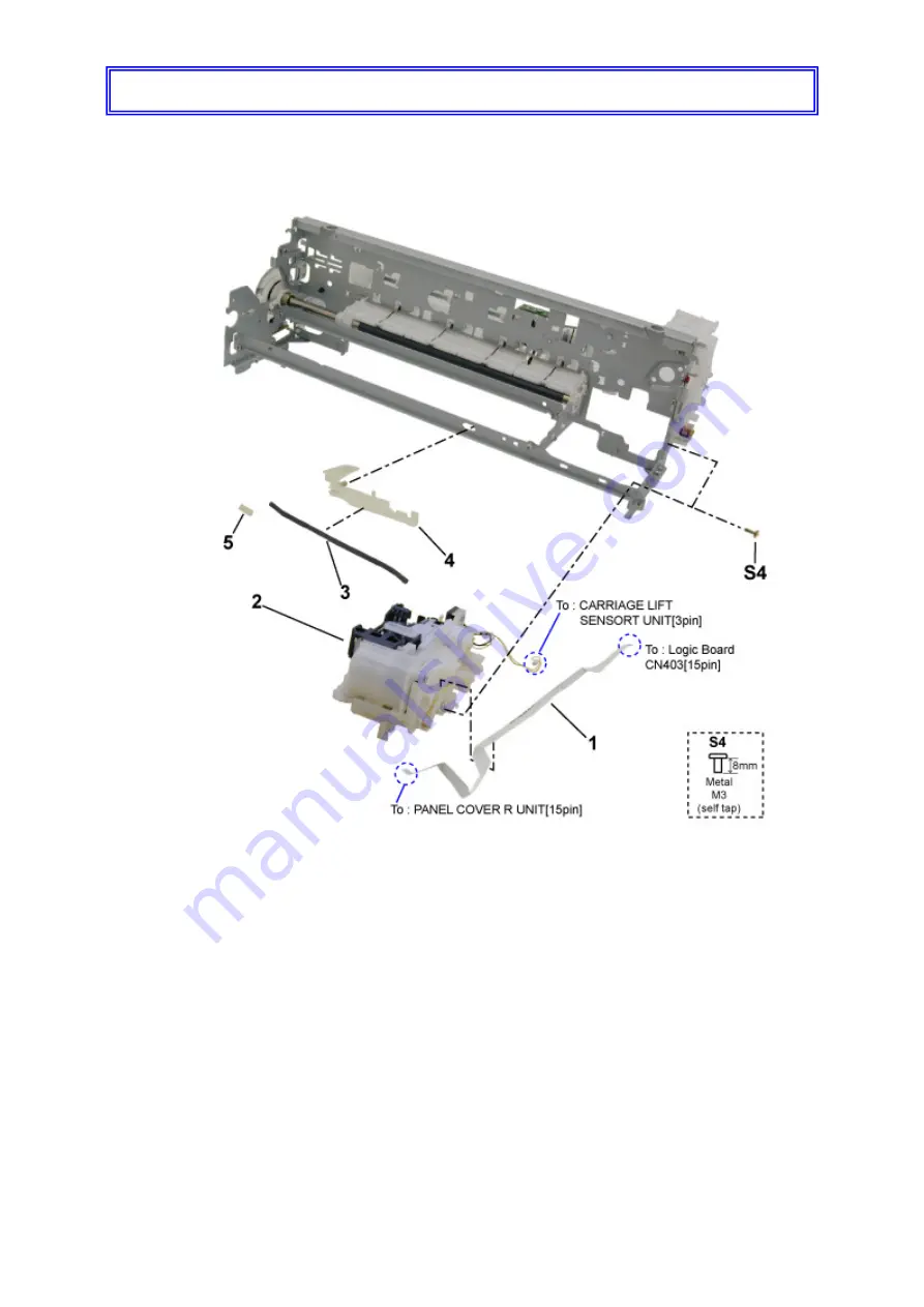 Canon Pixma iP4300 Series Simplified Service Manual Download Page 39