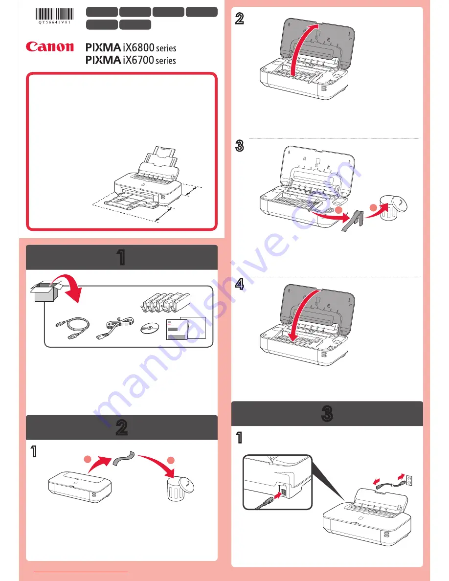 Canon pixma ix6800 series Скачать руководство пользователя страница 1