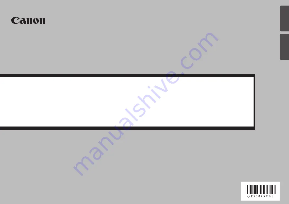 Canon PIXMA MG6120 Series Скачать руководство пользователя страница 1