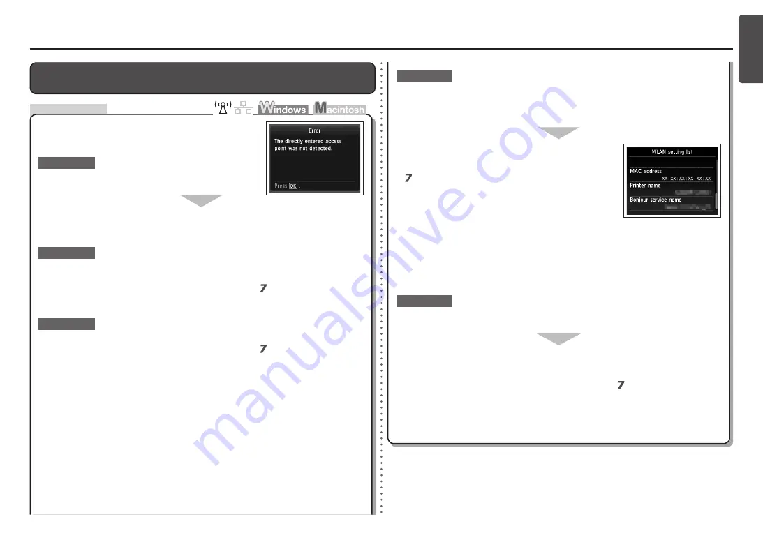 Canon PIXMA MG6120 Series Network Setup Manual Download Page 6