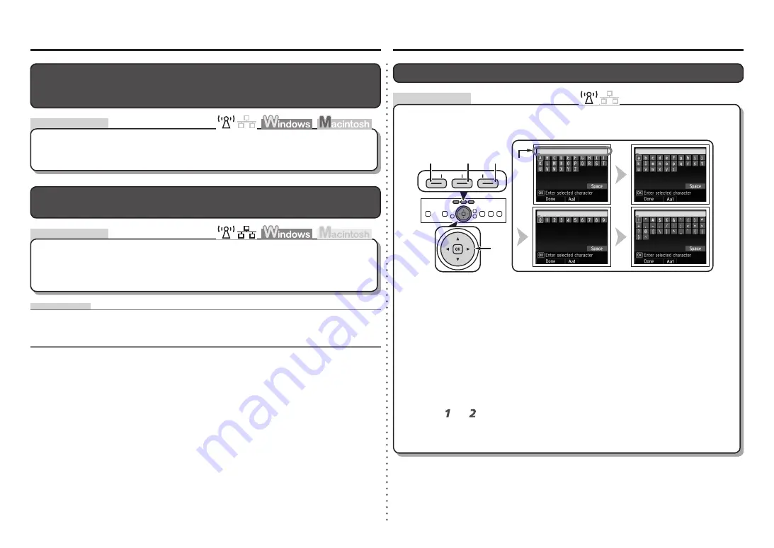 Canon PIXMA MG6120 Series Network Setup Manual Download Page 11