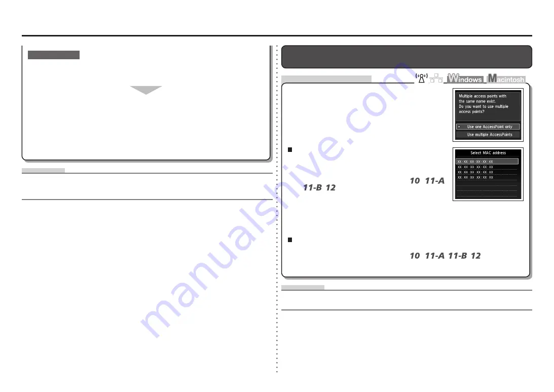 Canon PIXMA MG6120 Series Network Setup Manual Download Page 21