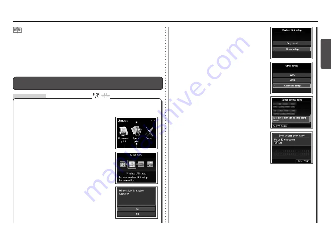 Canon PIXMA MG6120 Series Network Setup Manual Download Page 28