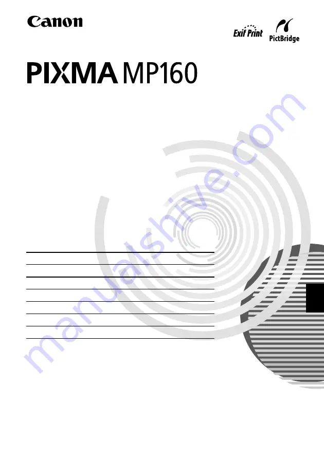 Canon PIXMA MP160 Скачать руководство пользователя страница 255