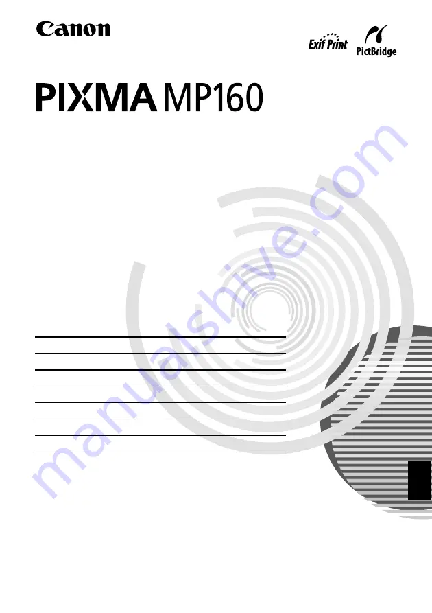 Canon PIXMA MP160 Скачать руководство пользователя страница 311