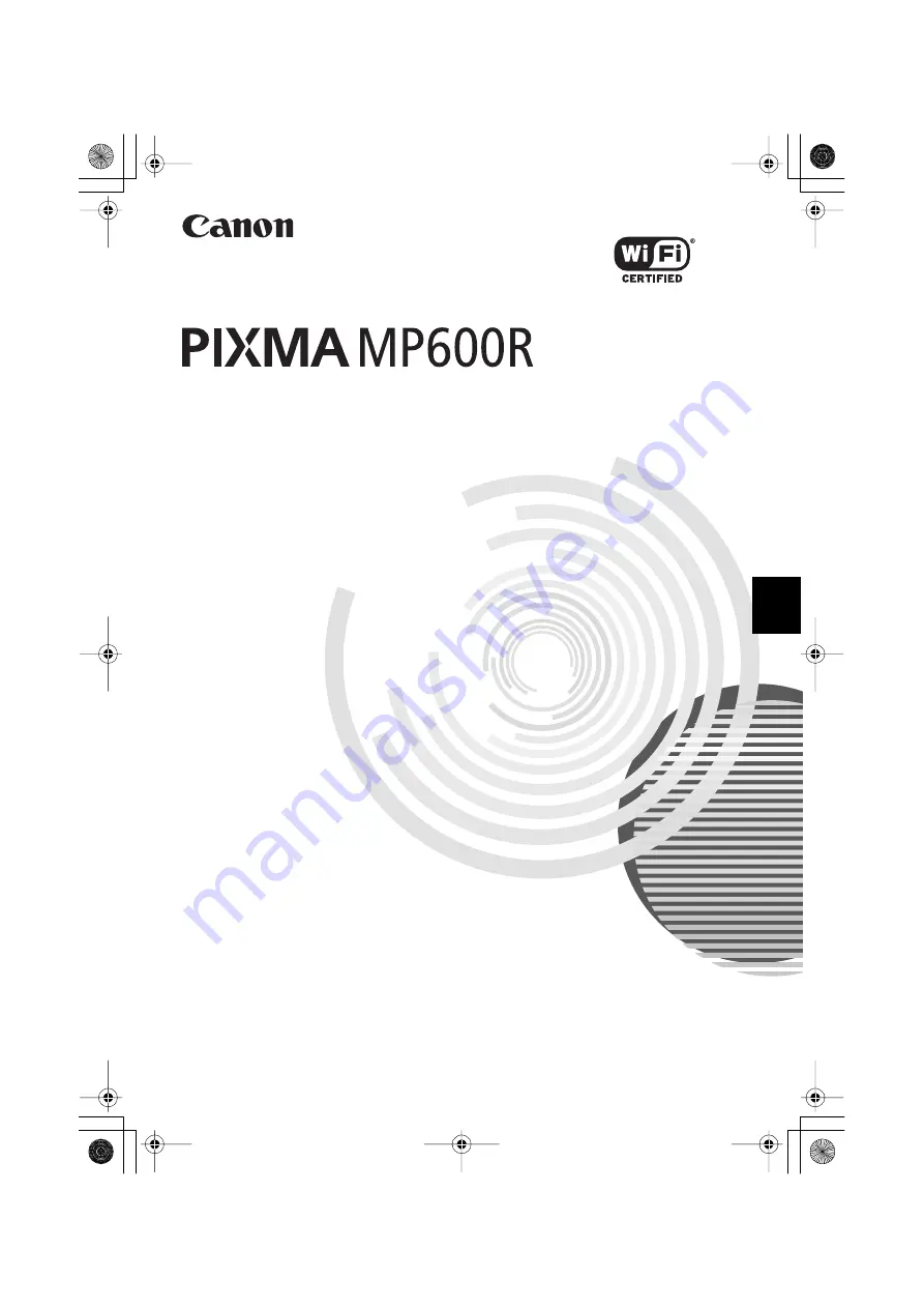 Canon PIXMA MP600R Setup Manual Download Page 494