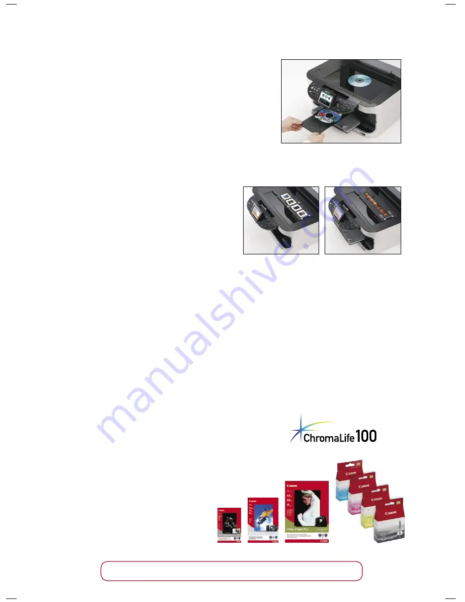 Canon PIXMA MP800 Brochure & Specs Download Page 3