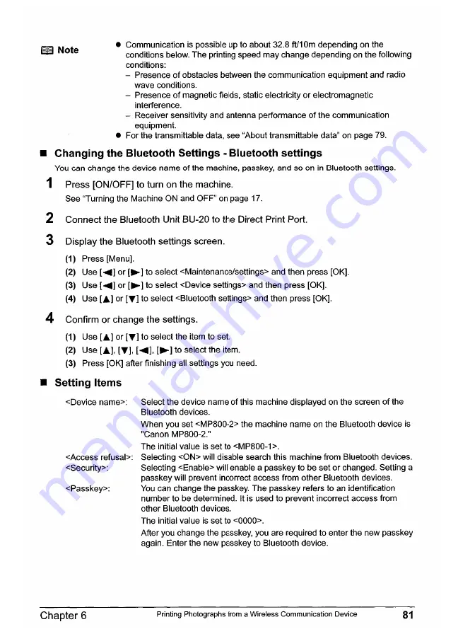 Canon PIXMA MP800 User Manual Download Page 83