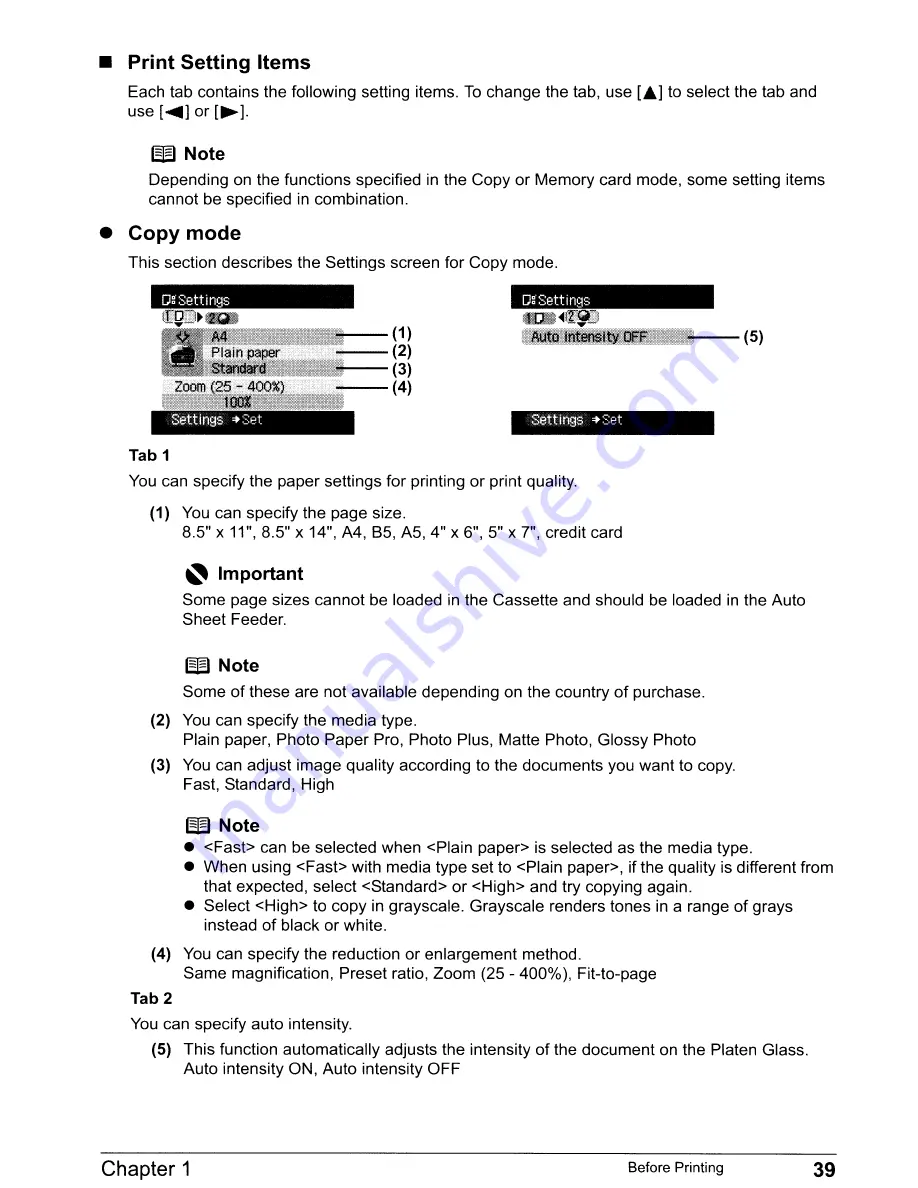 Canon PIXMA MP830 User Manual Download Page 41