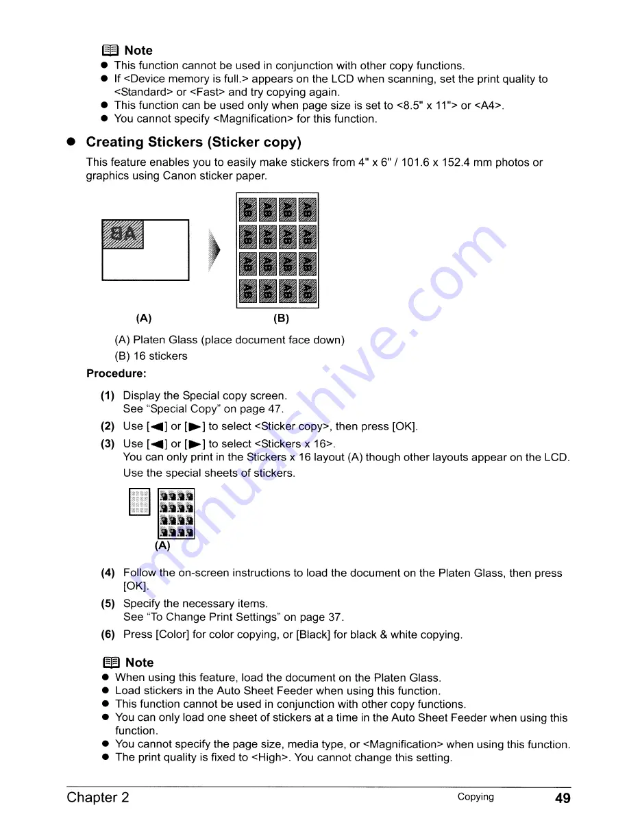 Canon PIXMA MP830 User Manual Download Page 51