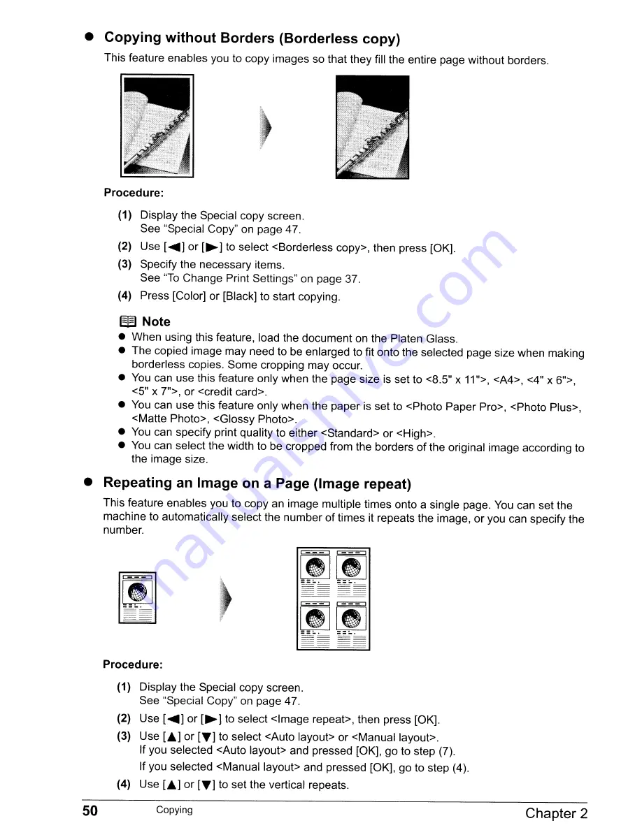 Canon PIXMA MP830 User Manual Download Page 52