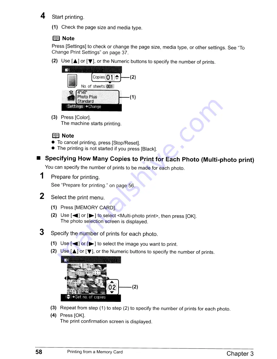 Canon PIXMA MP830 User Manual Download Page 60