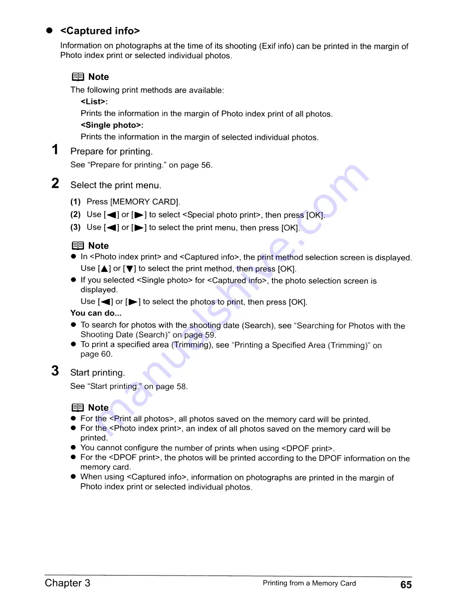 Canon PIXMA MP830 User Manual Download Page 67