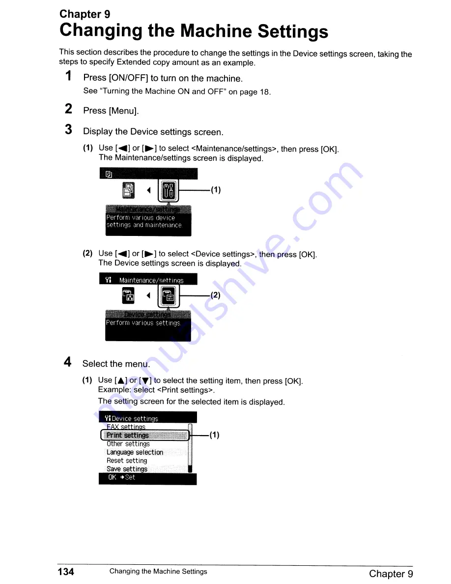 Canon PIXMA MP830 User Manual Download Page 136